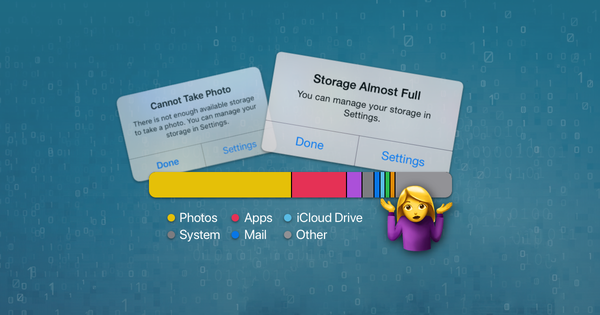 iPhone "Storage Almost Full"