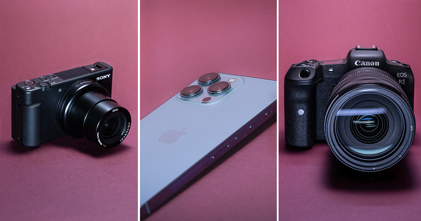 The ultimate webcam DSLR, mirrorless or iPhone?