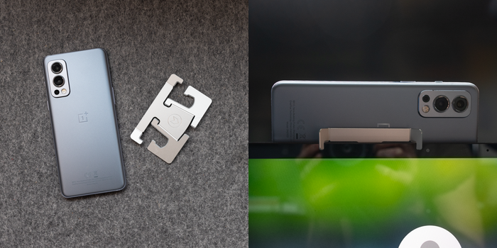  Ultra-compact mounting options like this credit card-sized option from Tagplus will accommodate most phones and laptops. 