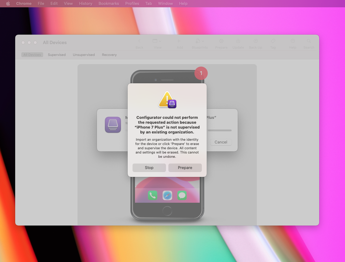Select Prepare to create a new supervisor Select Prepare to create a new supervisor