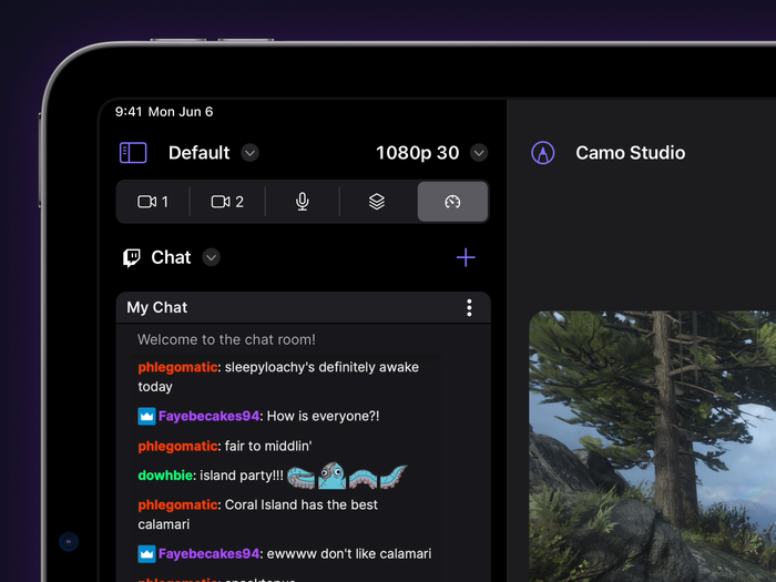 Stream panels are now in the left sidebar. Stream panels are now in the left sidebar.