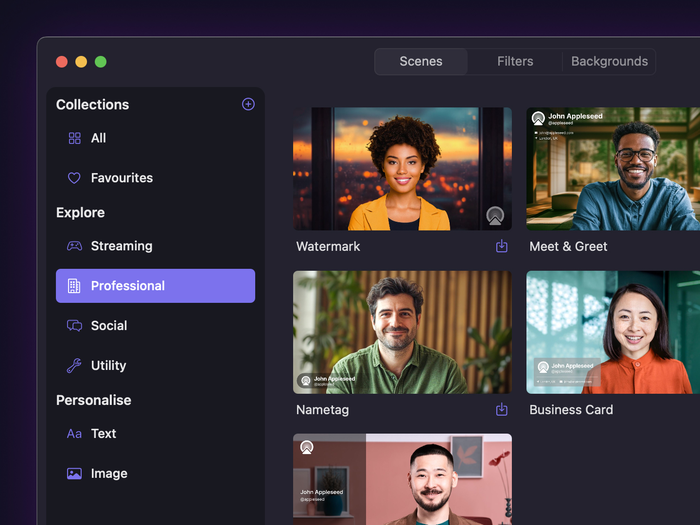 Find your new favourite scene in the Explore section of the gallery.