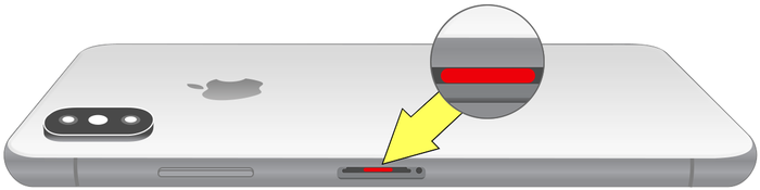 The iPhone X's liquid contact indicator