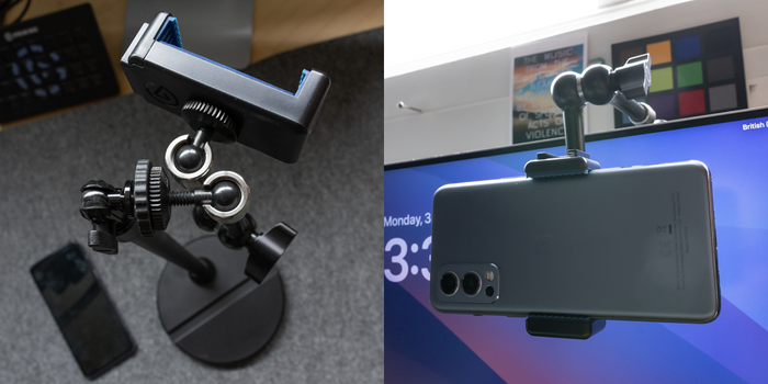  A magic arm can add useful extension to any sturdy stand. 