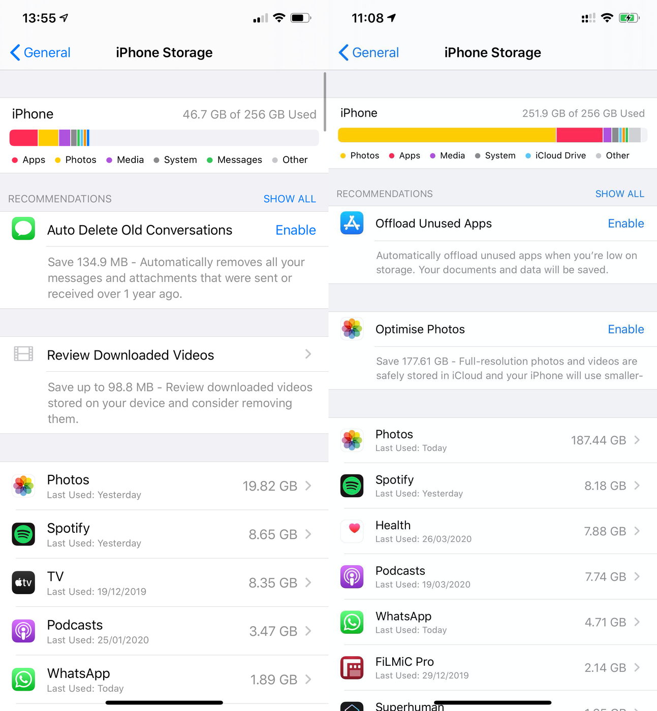 iPhone storage full? How to free space by removing “Documents & Data”