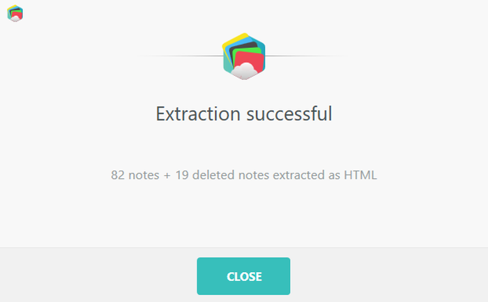 Succesfully extracted Notes!