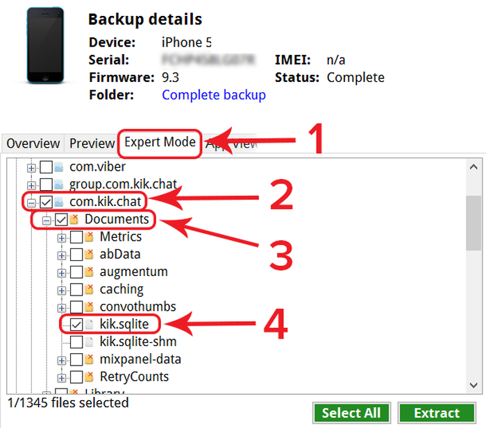 Log recovery chat 4 Methods