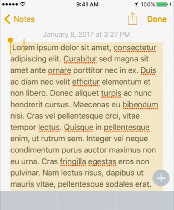 強制タッチを使用してiOSでテキストを選択する Selecting text on iOS with Force touch