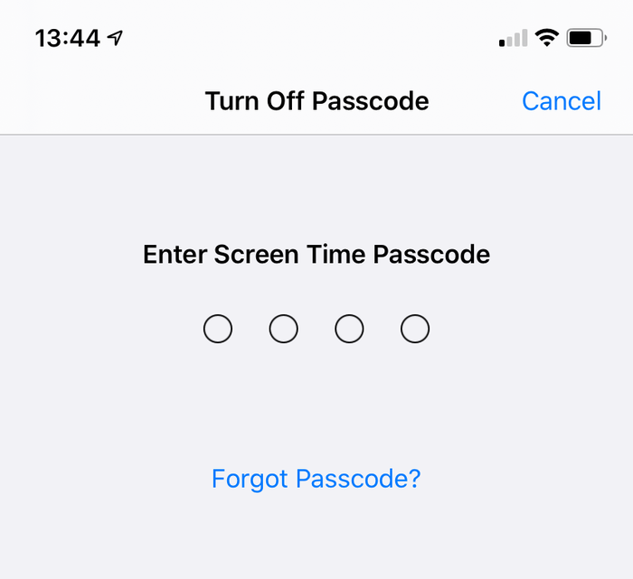 How To Remove A Screen Time Passcode On Ios 14